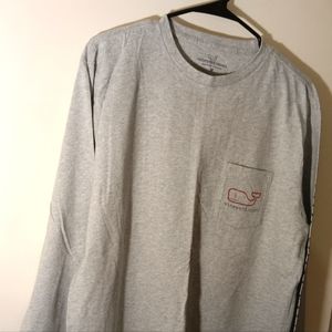 Vineyard Vines Gray long sleeve Men's t-shirt- M